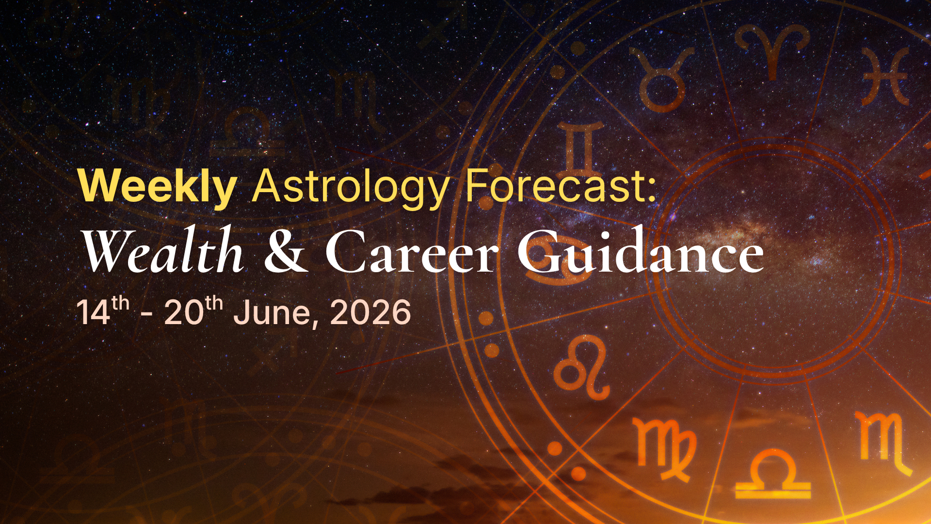 Weekly Astrology Forecast: June 14-20, 2026