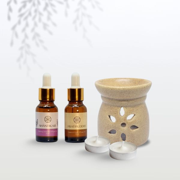 Lavender + White Oudh - The "Calm Authority" Diffuser Blend