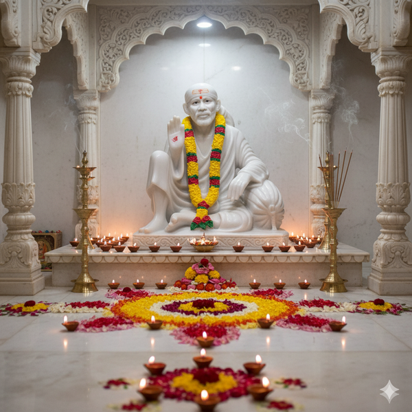 Shirdi Sai Baba in Vietnamese Marble: The Embodiment of Faith and Patience