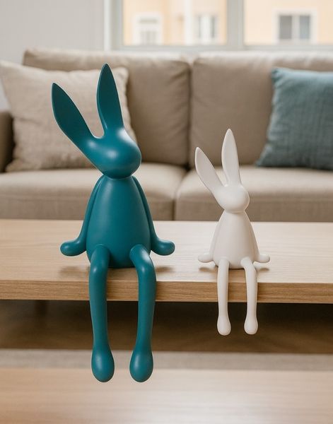 Rabbit Figurines Modern Accents