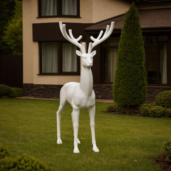 FRP Deer Sculpture  Decorative Piece