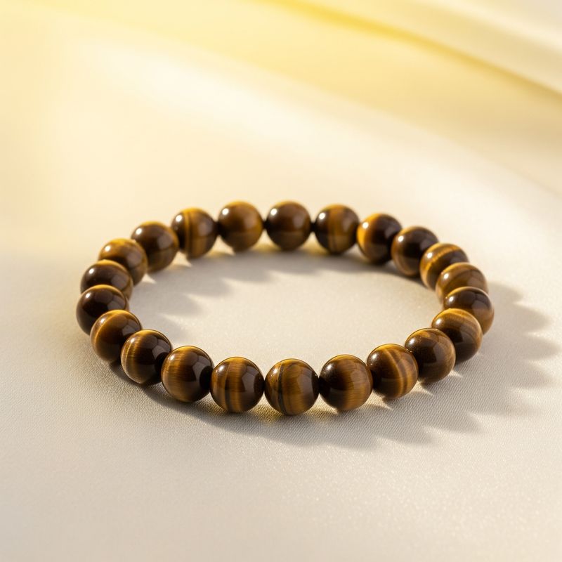Tiger's Eye crystal bracelet from Layashaktii